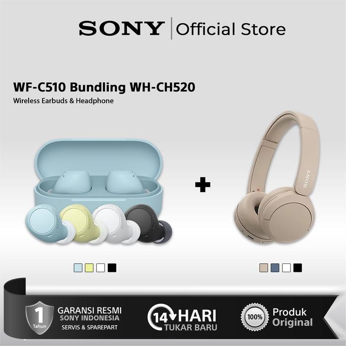 Sony Headset Sony Wh C510 Promo Sony WF-C510 Earbuds Bundling With