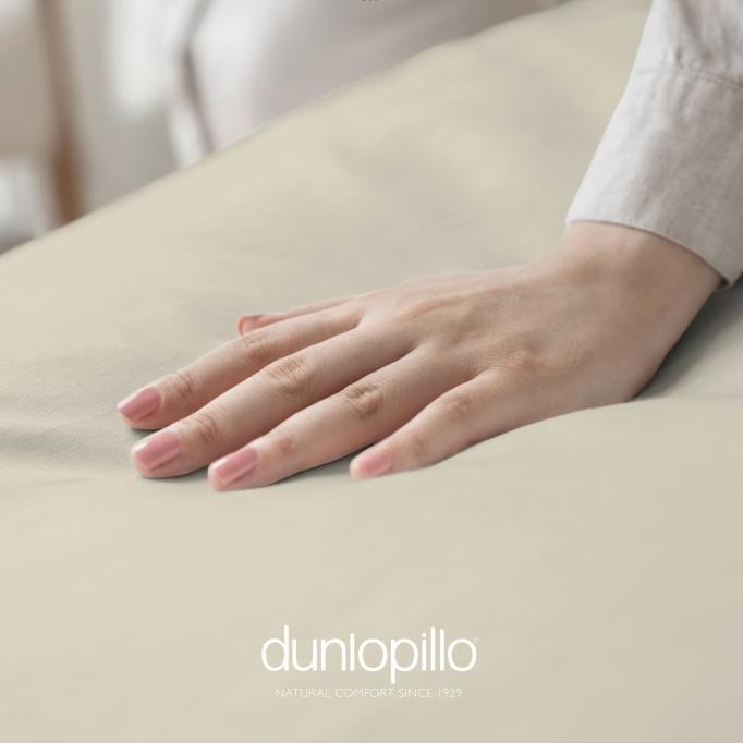 Gambar Dunlopillo TENCEL Bedsheet Fitted + Pillow Case+ Bolster Case - Light Grey, 100 x 200 dari vierashop20 undefined Tokopedia