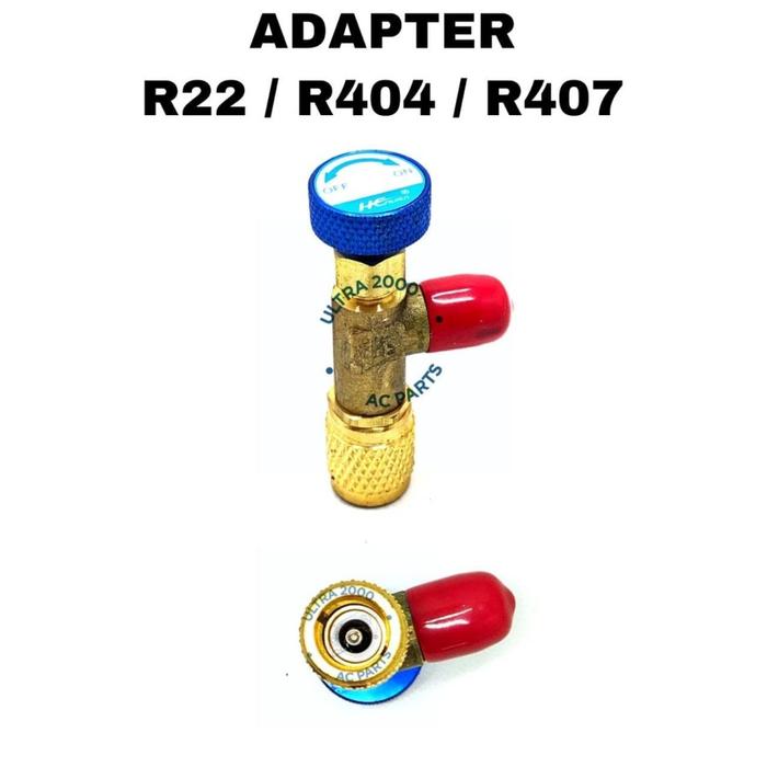 Replacing R22 With R407c Jual Adapter Nepel R22 / R404A / R407C - HENGSEN - Jakarta Pusat ...
