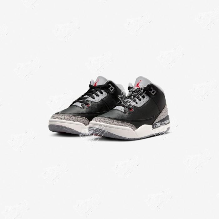 Sepatu Basket Anak Air Jordan Retro Ps Black Cement Dm0966-010
