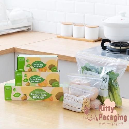 Jual plastic zipper bag/ zip lock /kantong klip penyimpan makanan