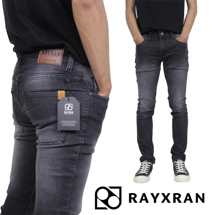 Gambar RAYXRAN Celana Jeans Panjang Pria Slim Fit Skinny Original Blackjazz - Blackjazz, S (27-28) dari Rayxran undefined Tokopedia
