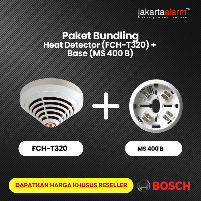 Gambar Sensor Deteksi panas Heat Detector BOSCH FCH-T320 Fire Alarm - Base MS 400 B dari jakartaalarm Official Store Kota Administrasi Jakarta Selatan Tokopedia