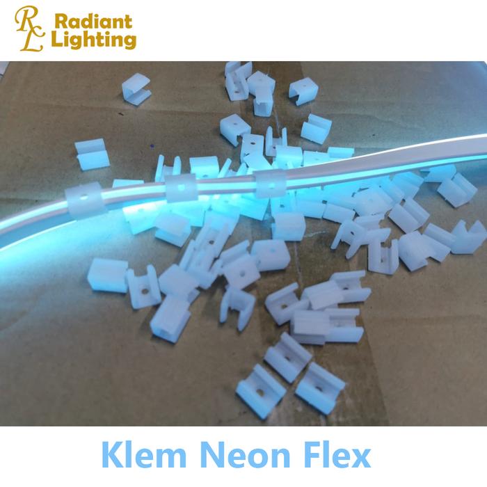 Gambar Klem Neon Flex Tutup Ujung Lampu Selang Klem Lampu Selang - Klem Neon Flex dari Radiant Lighting undefined Tokopedia
