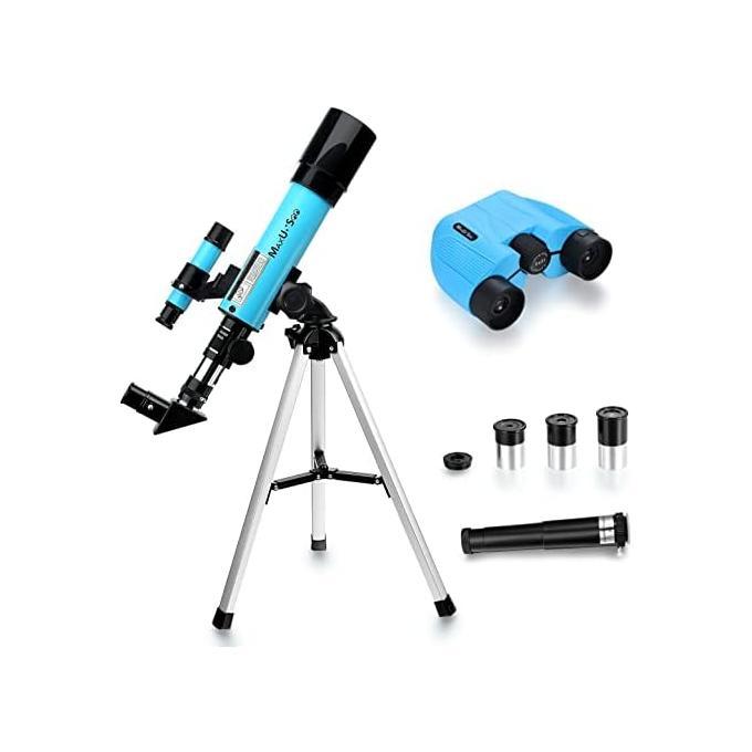 Gambar Teleskop Bulan Maxusee Teleskop Refraktor Anak-anak dan Pemula Astronomi dengan Lingkup Pencari dan 3 Lensa Mata Teleskop Perjalanan dengan Teropong Hd Ringkas Melihat Bulan Tamasya Mengamati Burung dari cakrawalamarkett undefined Tokopedia