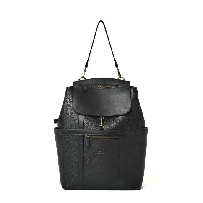 Gambar Purotti Gemini Backpack & Totebag. Genuine Leather. Rencanamatang2232 - Black dari Toko Tas Jakarta Jaya undefined Tokopedia