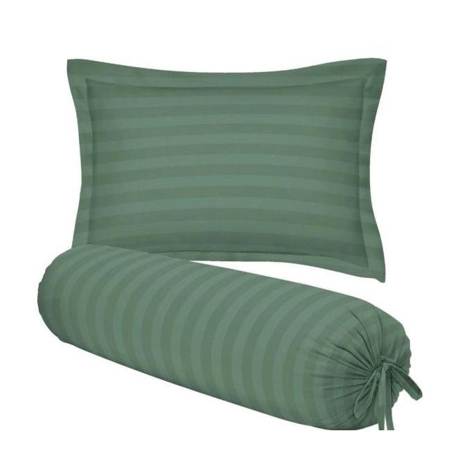 Gambar Sarung Bantal/ Sarung Guling Hotel Bahan Microsilk Tencel Motif Salur (Perp Piece) - WARDAH, SARUNG GULING dari moonsleeps undefined Tokopedia