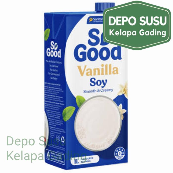 Gambar Sanitarium So Good Almond Milk Original / Unsweet | Susu Almon Sehat - Soy Vanilla dari Depo Susu Kelapa Gading undefined Tokopedia