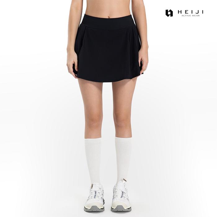 Gambar HEIJI - Mini Skirt with Pockets - Rok Pendek Olahraga Wanita - Black, 4/S dari Heiji Active undefined Tokopedia