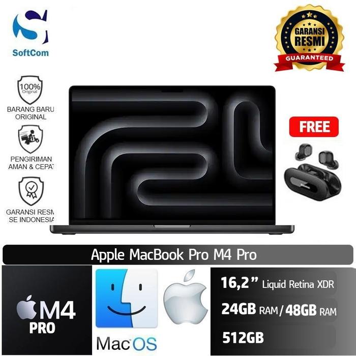 MacBook Pro M4Pro メモリ48GB/SSD512GB 16インチ