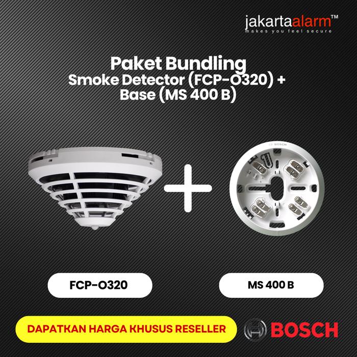 Gambar Sensor Asap Deteksi Smoke Detector BOSCH FCP-O320 - Base MS 400 B dari jakartaalarm Official Store undefined Tokopedia
