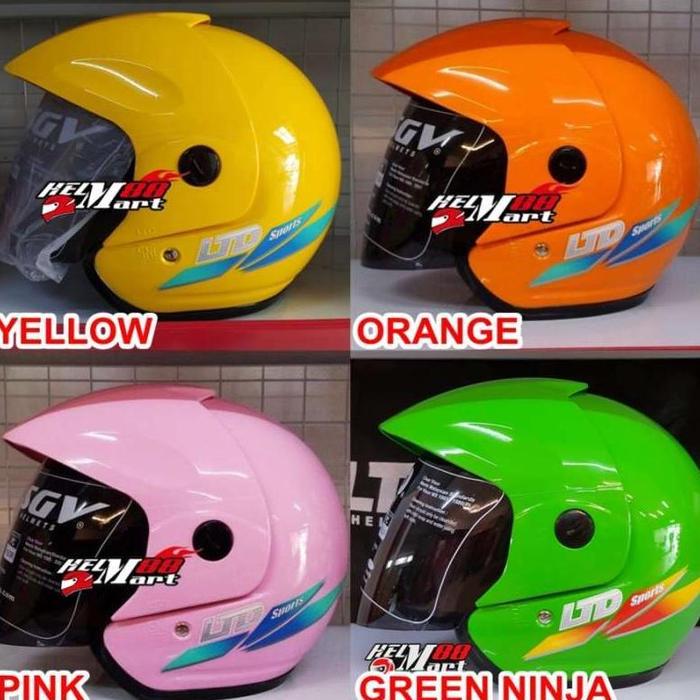 Gambar Helm LTD Sports Original Helm Half Face LTD Sport (ONGKIR 2KG) - Semua Ukuran, MERAH MAROON dari Ghaniya02store undefined Tokopedia