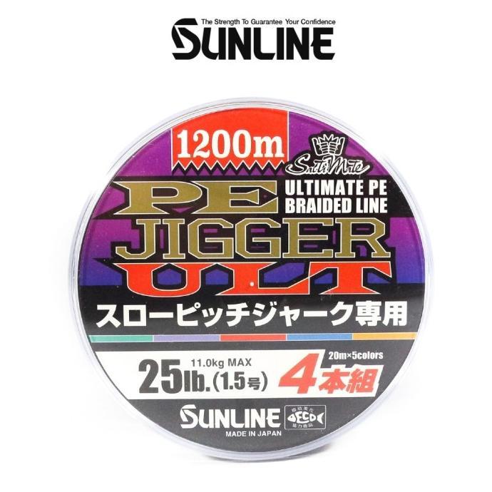Jual Sunline P.E Line X4 Ultra Jigger 1200m SALE!!! - P.E 1.5