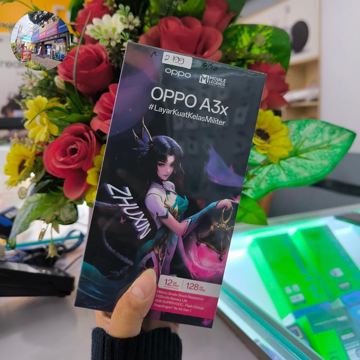 Gambar oppo a3x 6/128 garansi resmi dari Centra Nusa Sukowati undefined Tokopedia