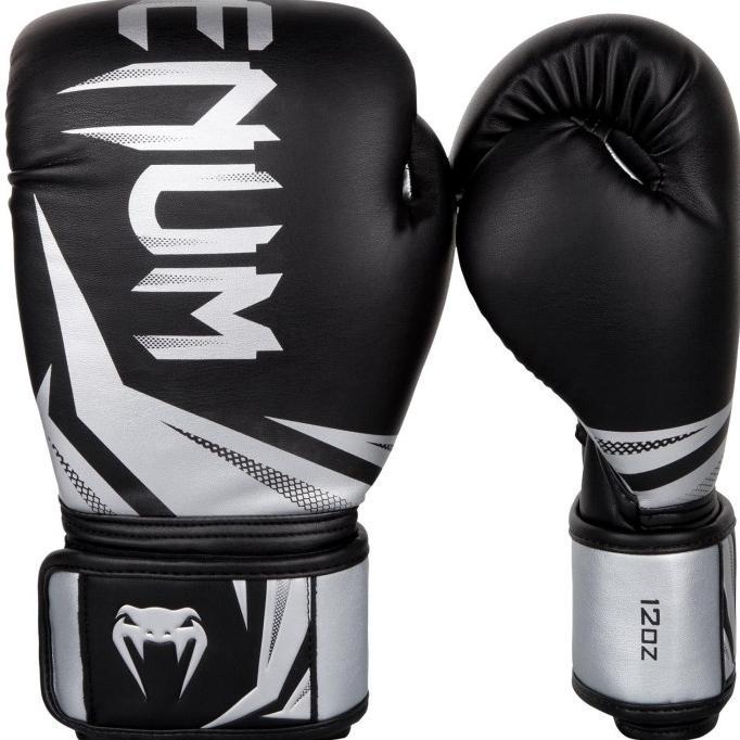 Gambar Venum Challenger 3.0 Muaythai Boxing Gloves - Black/Silver - 10 dari toko marm undefined Tokopedia
