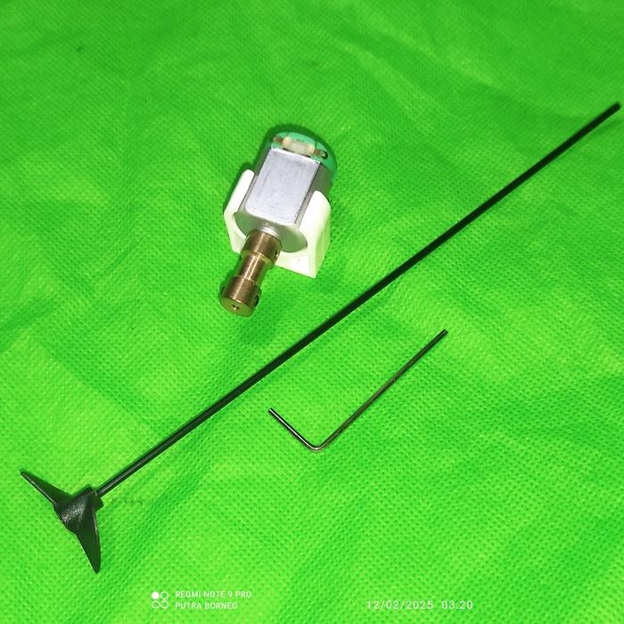 Jual Rc boat part motor shaft propeller blade for mini boat Kota