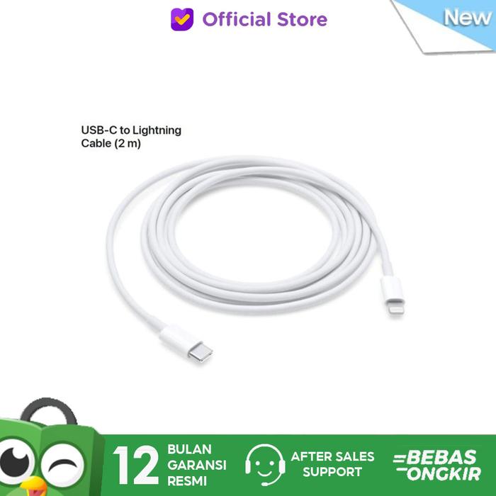 Promo Apple USB-C to Lightning Cable (2 m) (1 m) Original For