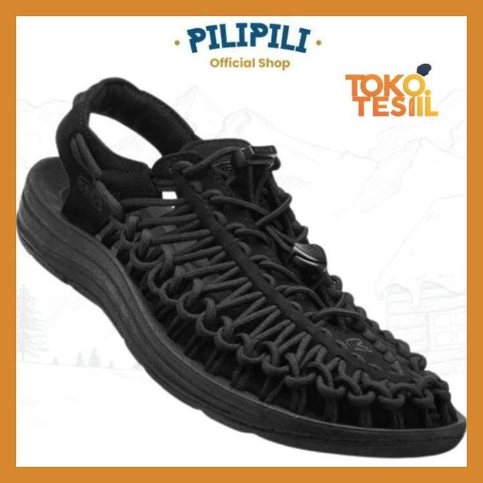 Gambar Sepatu Sandal Pria Keen Uneek Men Black / Black - Sandal Pria Keen Uneek Men Black - 9 dari Toko Tesil undefined Tokopedia