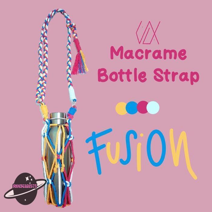 Gambar Havvla Macrame Bottle Strap Corkcicle Adjustable Tumbler Holder Tali Gantungan Botol Berkualitas - Fusion, 250-300cc dari shoescare975 undefined Tokopedia
