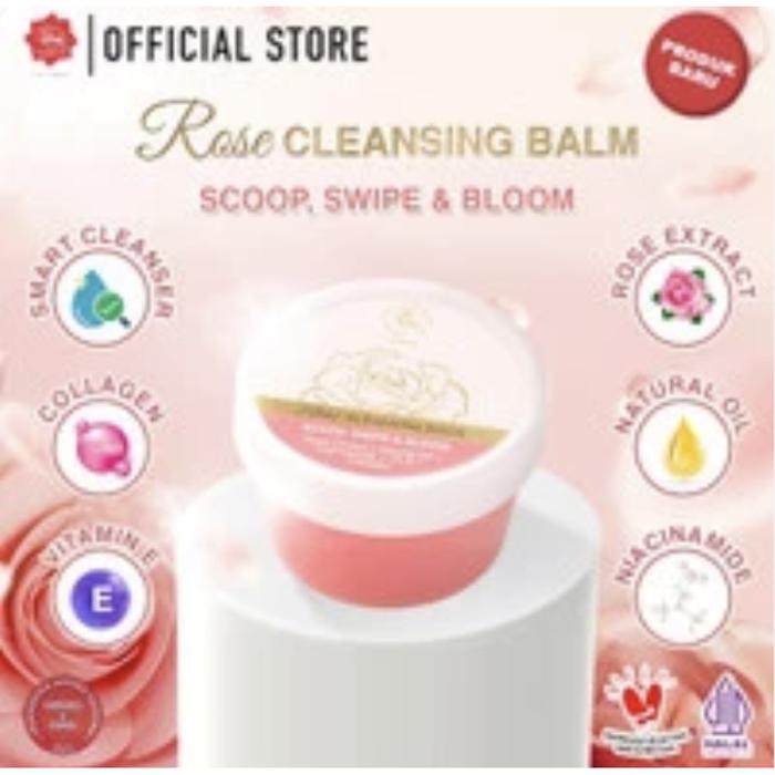 Gambar Viva Queen Rose Cleansing Balm (MAKEUP REMOVER)with Rose Pembersih Muka dari dina sopiyah.mardis undefined Tokopedia