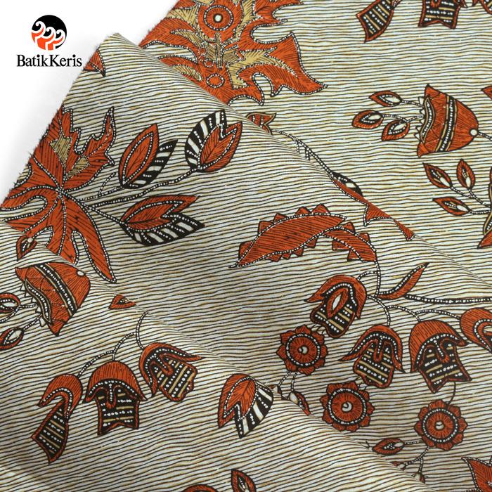 Gambar Batik Keris Bahan Potongan Keris Galaran Kusumo 003FSW7 - Orange, 2M dari BATIK KERIS OFFICIAL undefined Tokopedia