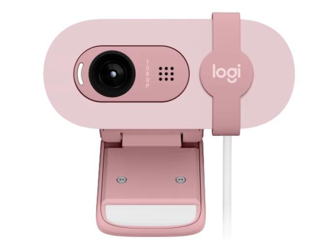 Gambar Webcam Logitech Brio 100 FHD - ROSE / PINK dari DBKlik Indonesia undefined Tokopedia