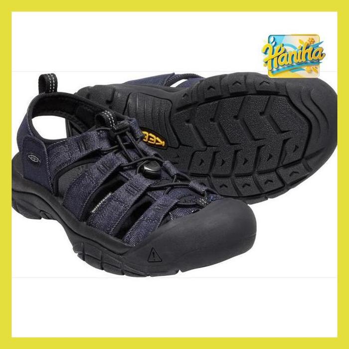Gambar KEEN Sepatu Sandal Pria Newport Canvas Navy - Comfortable Navy Canvas Sandals for Men by KEEN - 10 dari haniha undefined Tokopedia