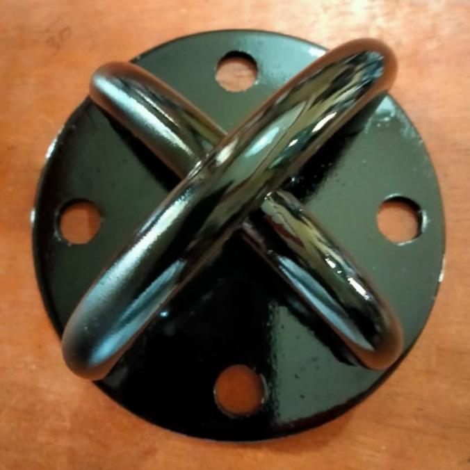 Gambar Trx Suspension Ceiling Anchor Wall Mount Bracket For Straps Gymnastic - Hitam dari Maretha Store7 undefined Tokopedia