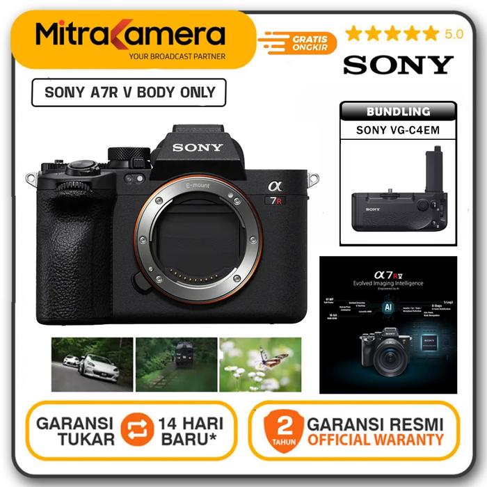 Promo Sony A7R V Sony A7R Mark Sony A7R5 Mirrorless Camera Body Only  +16-35mm GM di Mitrakamera Tokopedia