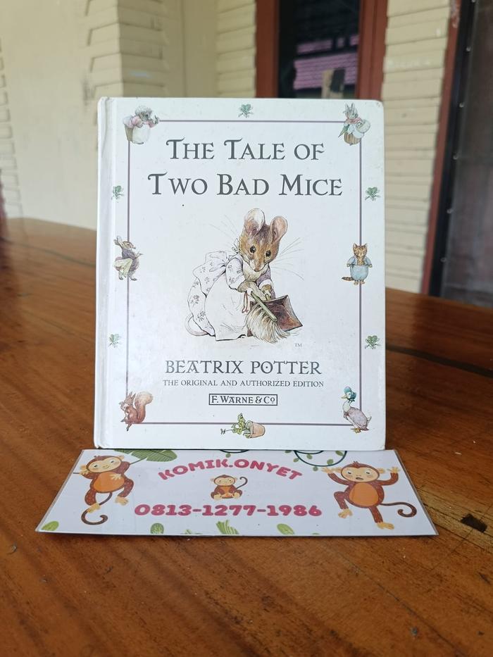 Gambar Buku Anak Beatrix Potter Seri The Tale of Peter Rabbit, Two Bad Mice, Mrs. Tiggy Winkle, Squirrel Nutkin, Jemima Puddle Duck, Tom Kitten, Mr. Jeremy Fisher, Benjamin Bunny, Mrs. Tittlemouse, Gloucester &Timmy Tiptoes - Bad Mice (1) dari Komik Onyet New undefined Tokopedia
