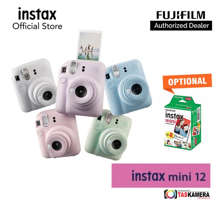 Gambar Fujifilm Instax Mini 12 Kamera Instan - Kamera Instax Camera Instant - Mini12 + TWIN dari TasKamera-ID undefined Tokopedia