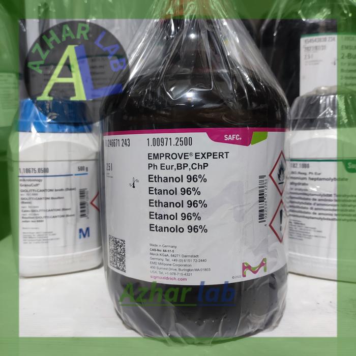 Gambar Ethanol 96% Merck 100971 / Etanol 96% Emprove - Eceran 50mL dari AzharLab undefined 4 Tokopedia
