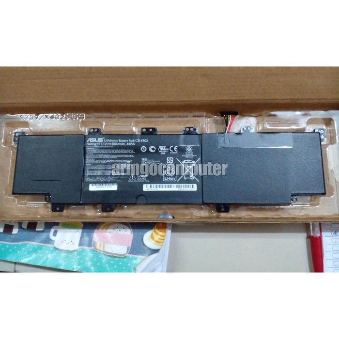 Gambar NBPart (Baterai) Asus S400 C31-X402 ORI dari Aringo Computer Samarinda undefined Tokopedia