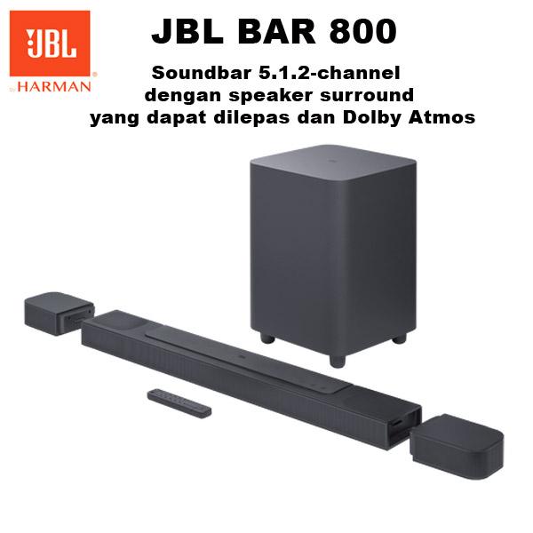 Jual JBL Bar 800 Soundbar Speaker True 3D Surround sound that's