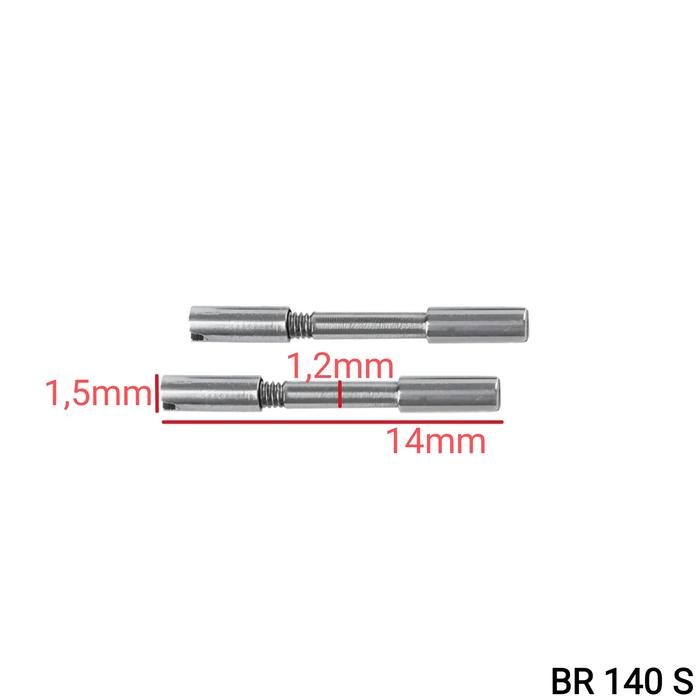 Gambar Replacement Watch Screw Connecting Rod Breguet Quenn de Naples Skrup Baut Mur BR-160 - 14 MM BR-140 S dari Watch Band N strap Kota Surabaya Tokopedia