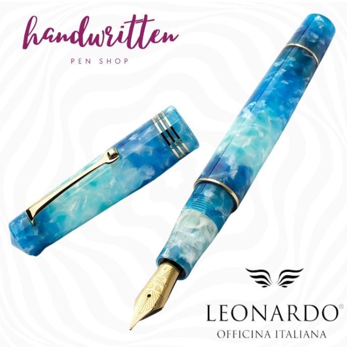Gambar Terlaris LEONARDO OFFICINA ITALIANA Momento Zero Reg Fountain Pen - Gold Trim Baru - Aloha GT, SS Broad dari Barding JShop undefined Tokopedia