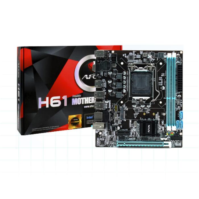 Jual MOTHERBOARD AFOX H61 LGA 1155 Kota Administrasi Jakarta