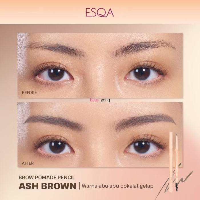 Gambar ESQA COSMETICS Brow Pomade Pencil - Ash Brown dari Beau Yong undefined Tokopedia