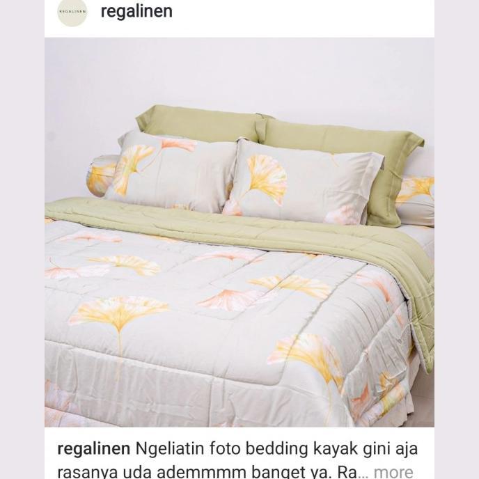 Gambar NEW REGALINEN EXTRA SOFT SERIES CELLULOSE FIBER TENCEL BEDDING - Single 100x200, Bed Sheet Set dari zida@ undefined Tokopedia