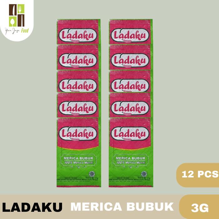 Gambar Ladaku Merica Bubuk /Desaku Ketumbar  /Bumbu Marinasi/Kunyit 1 RENCENG - bubukmerica3g dari Yan Jaya Food undefined Tokopedia