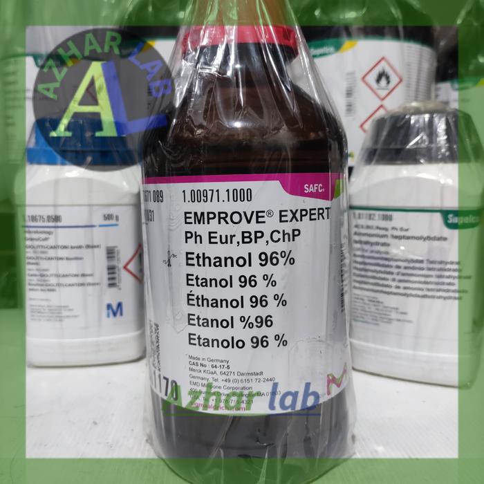 Gambar Ethanol 96% Merck 100971 / Etanol 96% Emprove - Eceran 50mL dari AzharLab undefined 3 Tokopedia