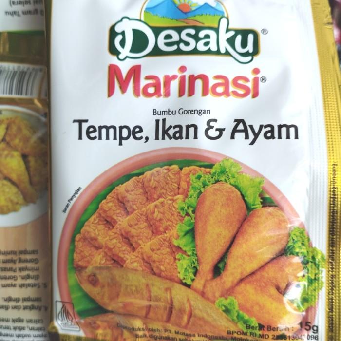 Gambar Desaku Marinasi Bumbu Gorengan Tempe ikan dan Ayam - 1 sachet dari segarmurahdonk home undefined Tokopedia