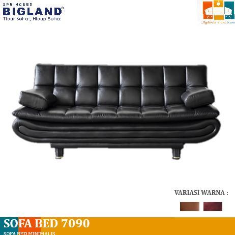 Gambar Termurah Sofabed Bigland 7090 Luxury Kain Oscar | Sofa Bed Luxury Free Bantal - Hitam dari Kedai Cahaya Impian undefined Tokopedia