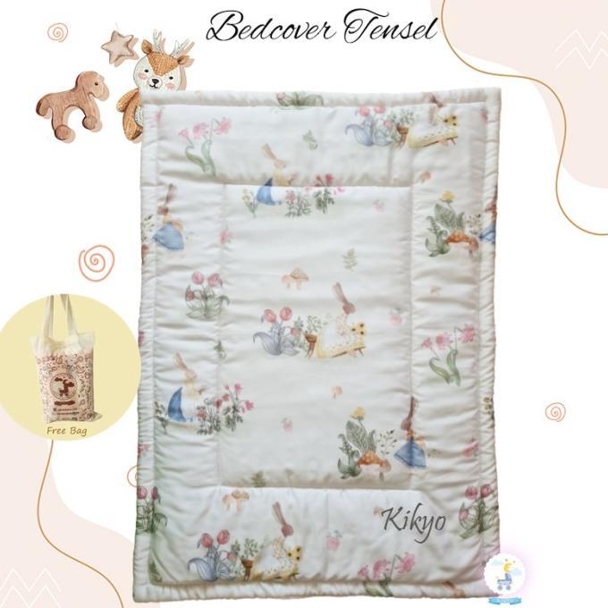 Gambar Bedcover bayi tencel motif / selimut bayi tencel - Fiore dari Adeefastor undefined Tokopedia