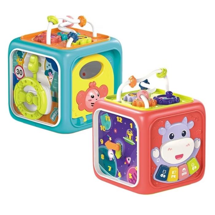 Gambar Fancy Cube Baby Toys / Mainan Bayi Edukasi / Magic Cube Box - Activity Cube dari Sunrise Toys_NEW undefined Tokopedia