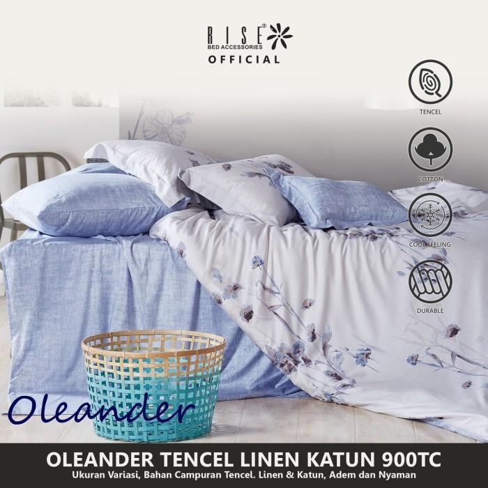 Gambar RISE SPREI OLEANDER TENCEL LINEN KATUN 900TC - 160x200 dari Multi Decorindo undefined 4 Tokopedia