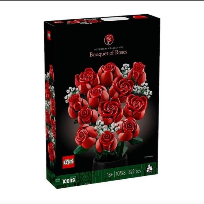 Gambar LEGO 10328 Bouquet Of Roses Flower Botanical Collection Valentine dari Lyncocosew undefined Tokopedia