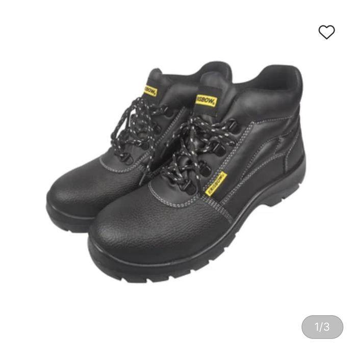 Gambar Sepatu Safety/Safety shoes arrow Krisbow 6 inch/Sepatu besi/sepatu - ARGON 6INC, 39 dari @redshop09 undefined Tokopedia