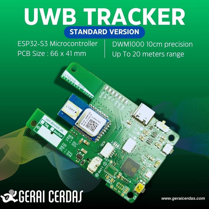 Gambar Cerdas UWB Tracker RTLS Indoor Position Ultra Wideband DW1000 DWM1000 dari Gerai Cerdas undefined Tokopedia