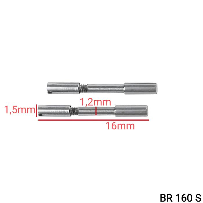 Gambar Replacement Watch Screw Connecting Rod Breguet Quenn de Naples Skrup Baut Mur BR-160 - 16 MM BR-160 S  dari Watch Band N strap undefined Tokopedia